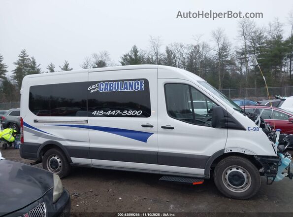 1FDAX2C85RKB51460 2024 FORD PASSENGER White Widok wnętrza 360 stopni