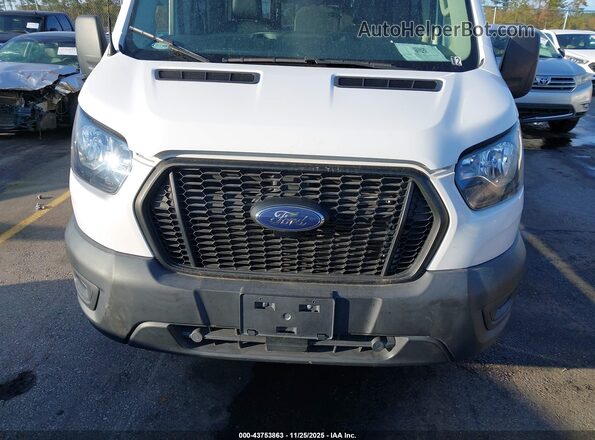 1FDAX2C88MKA75614 2021 FORD PASSENGER White Widok zestawu wskaźników