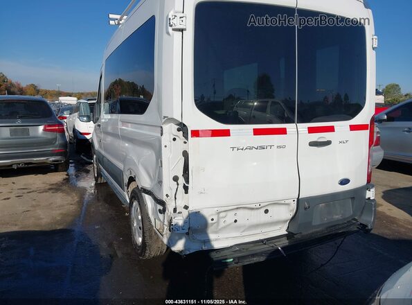 1FDZK1CM9HKA53622 2017 FORD TRANSIT-150 Белый Задняя левая четверть