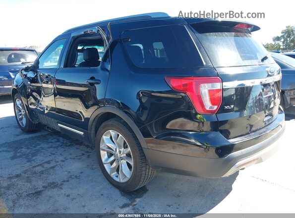 1FM5K7D81GGA56129 2016 FORD FORD EXPLORER Черный Задняя левая четверть