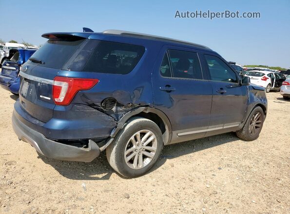 1FM5K7D85GGC12169 2016 FORD FORD EXPLORER Blue უკანა მარჯვენა