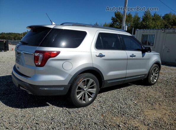 1FM5K7F80JGA04558 2018 FORD FORD EXPLORER Silver Rear right