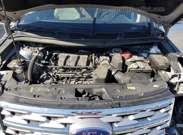 1FM5K7F80JGA04558 2018 FORD FORD EXPLORER Silver Engine compartment view