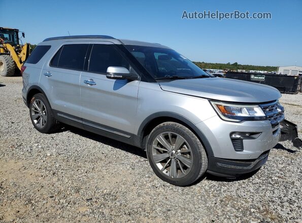 1FM5K7F80JGA04558 2018 FORD FORD EXPLORER Silver Front right
