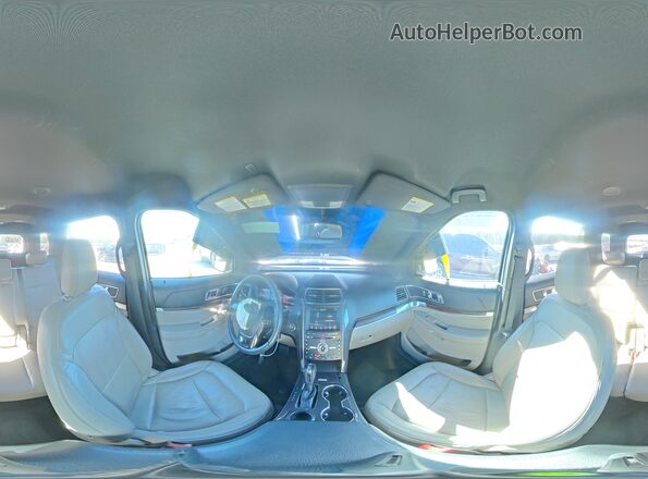 1FM5K7F80JGA04558 2018 FORD FORD EXPLORER Silver 360 interior view