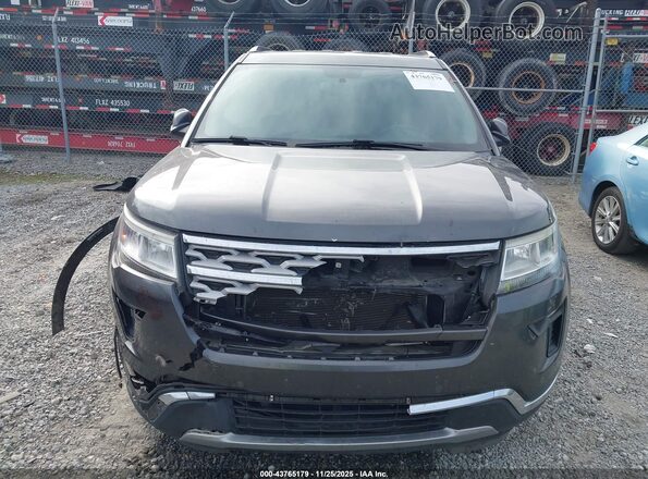 1FM5K7F81KGA10807 2019 FORD FORD EXPLORER Gray Вид щитка приладів