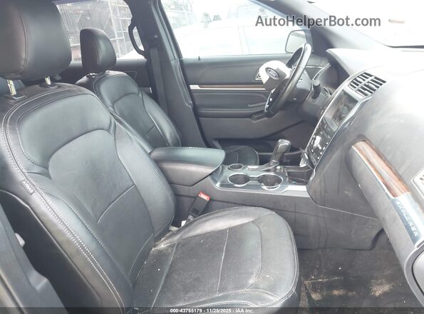 1FM5K7F81KGA10807 2019 FORD FORD EXPLORER Gray Вид салону спереду
