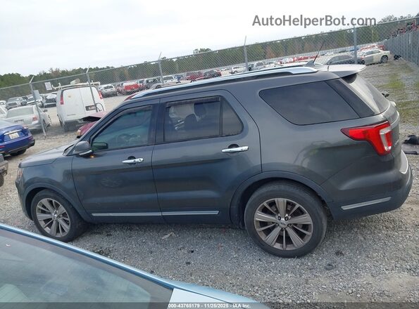 1FM5K7F81KGA10807 2019 FORD FORD EXPLORER Gray Панорамний вид салону 360°