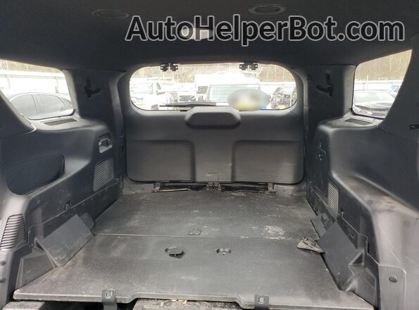1FM5K8AB1LGC65578 2020 FORD FORD EXPLORER Black უკანა სავარძლების ხედი