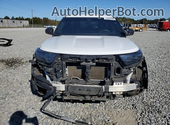 1FM5K8AB1MGC46269 2021 FORD FORD EXPLORER White Vista frontal