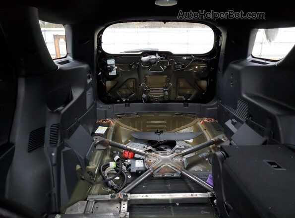 1FM5K8AB1SGA19550 2025 FORD FORD EXPLORER Black Widok tylnych siedzeń