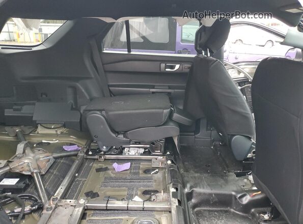 1FM5K8AB1SGA19550 2025 FORD FORD EXPLORER Black Widok wnętrza z tyłu