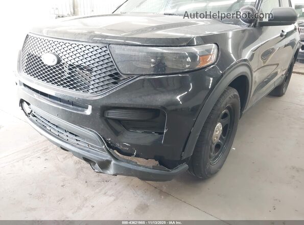 1FM5K8AB2LGC01209 2020 FORD POLICE INTERCEPTOR Black წინა ხედი