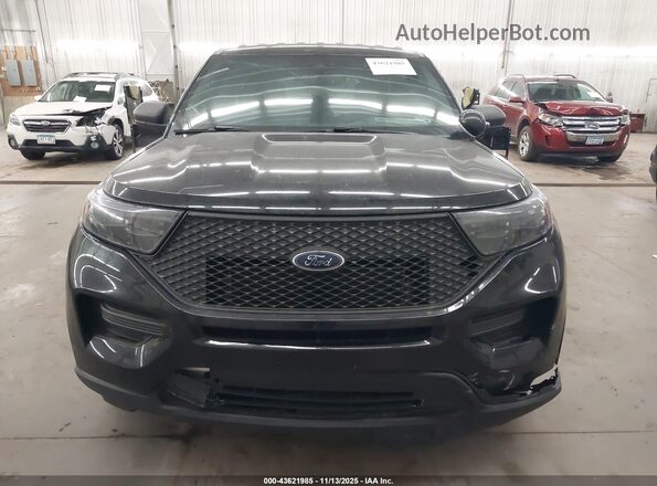 1FM5K8AB2LGC01209 2020 FORD POLICE INTERCEPTOR Black უკანა სალონის ხედი