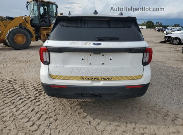 1FM5K8AB4SGA16870 2025 FORD FORD EXPLORER White უკანა ხედი
