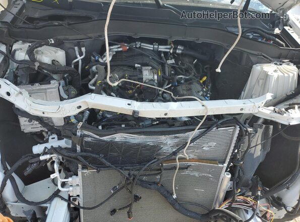 1FM5K8AB4SGA16870 2025 FORD FORD EXPLORER White ძრავის განყოფილების ხედი