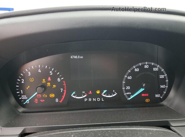 1FM5K8AB8RGA61448 2024 FORD FORD EXPLORER Белый Вид щитка приборов