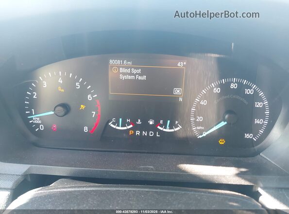 1FM5K8AC2LGC67929 2020 FORD POLICE INTERCEPTOR White Հետևի նստատեղերի տեսք