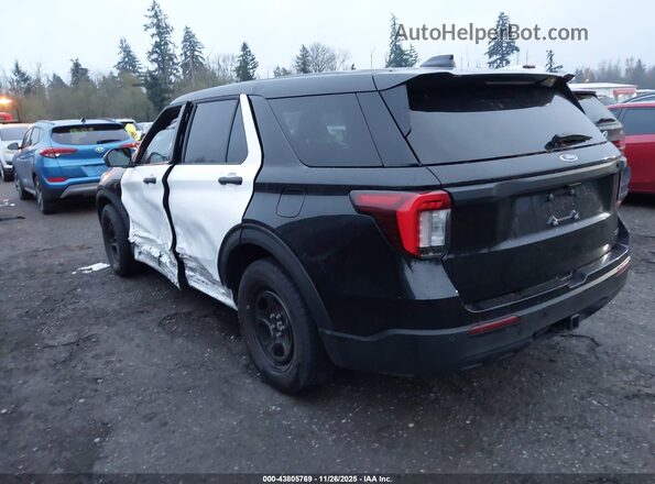 1FM5K8AC8SGA54689 2025 FORD POLICE INTERCEPTOR Black უკანა მარცხენა