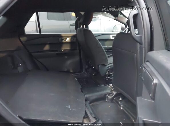 1FM5K8AC8SGA54689 2025 FORD POLICE INTERCEPTOR Black VIN კოდის სტიკერის ხედი