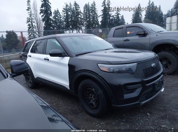 1FM5K8AC8SGA54689 2025 FORD POLICE INTERCEPTOR Black უკანა სალონის ხედი
