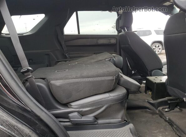 1FM5K8AC9SGA76250 2025 FORD FORD EXPLORER Black Вид задньої частини салону