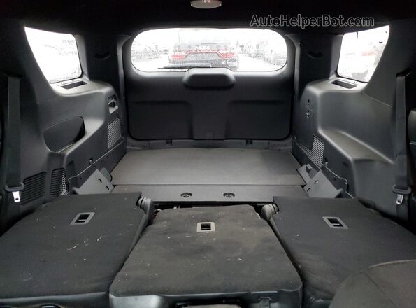 1FM5K8AC9SGA76250 2025 FORD FORD EXPLORER Black Вид задніх сидінь
