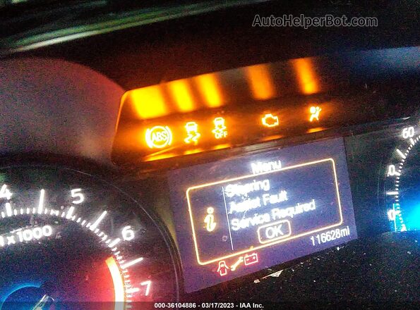 1FM5K8AR1HGD06456 2017 FORD UTILITY POLICE INTERCEPTOR Black Widok tylnych siedzeń