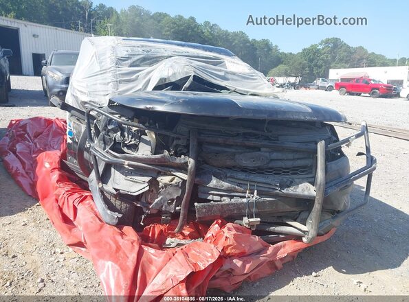 1FM5K8AR1HGD06456 2017 FORD UTILITY POLICE INTERCEPTOR Black Widok z przodu