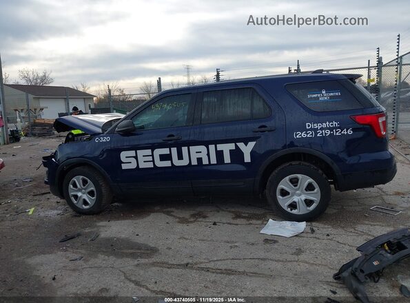 1FM5K8AR3GGA19215 2016 FORD UTILITY POLICE INTERCEPTOR Blue 