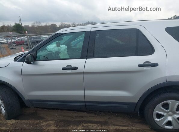 1FM5K8AR6KGA31948 2019 FORD POLICE INTERCEPTOR Silver Սալոնի 360 աստիճան տեսք