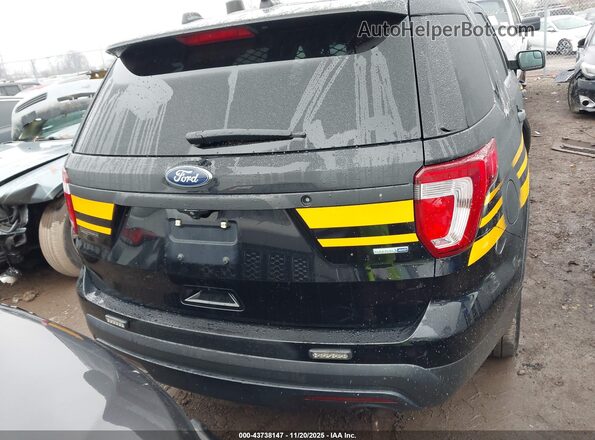 1FM5K8AR8HGD58375 2017 FORD UTILITY POLICE INTERCEPTOR Черный 