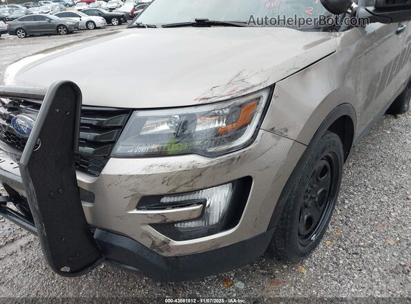 1FM5K8ARXHGA80899 2017 FORD UTILITY POLICE INTERCEPTOR Beige 