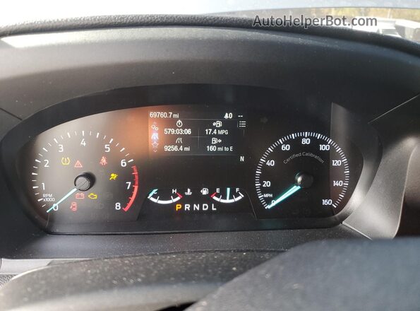 1FM5K8AW2LGC93361 2020 FORD FORD EXPLORER Silver Widok zestawu wskaźników