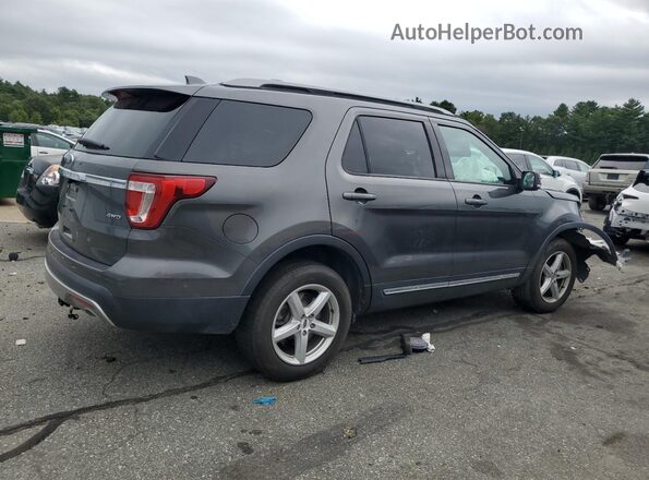 1FM5K8D83HGD14304 2017 FORD FORD EXPLORER Gray უკანა მარჯვენა