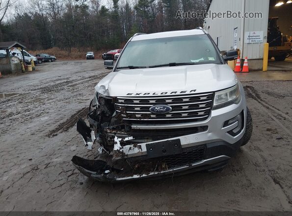 1FM5K8D85GGC96788 2016 FORD FORD EXPLORER Серебряный Вид щитка приборов
