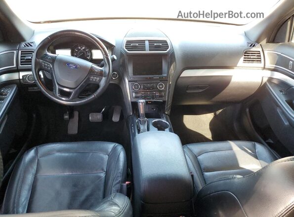 1FM5K8D85HGA28308 2017 FORD FORD EXPLORER Orange წინა პანელის ხედი
