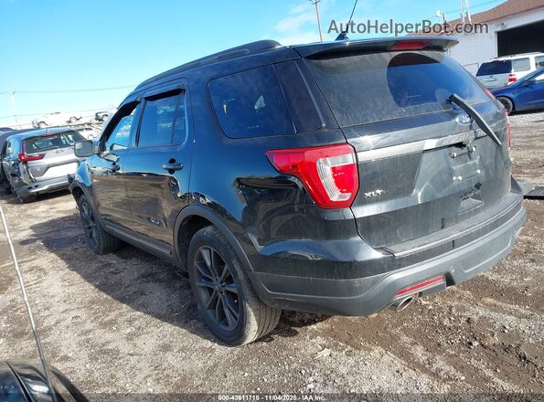 1FM5K8D86JGA11264 2018 FORD FORD EXPLORER Black Задня ліва чверть