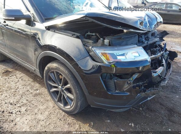 1FM5K8D86JGA11264 2018 FORD FORD EXPLORER Black Вид спереду