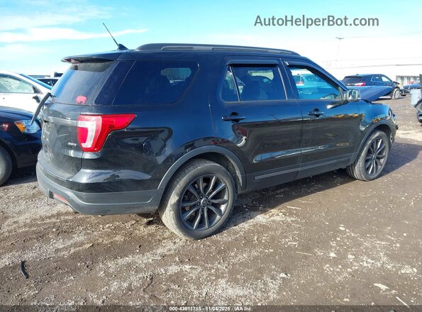1FM5K8D86JGA11264 2018 FORD FORD EXPLORER Black Задня права чверть