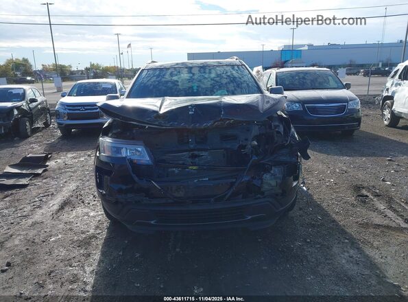 1FM5K8D86JGA11264 2018 FORD FORD EXPLORER Black Вид щитка приладів