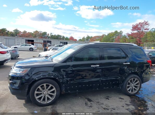 1FM5K8F87HGA34883 2017 FORD FORD EXPLORER Black Դիմացի տեսք