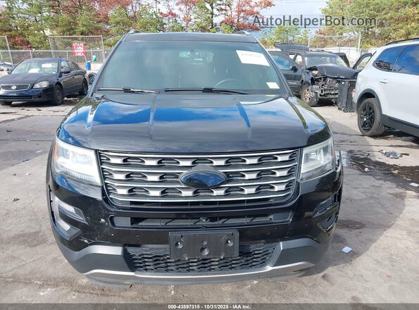 1FM5K8F87HGA34883 2017 FORD FORD EXPLORER Black Սալոնի հետևի տեսք