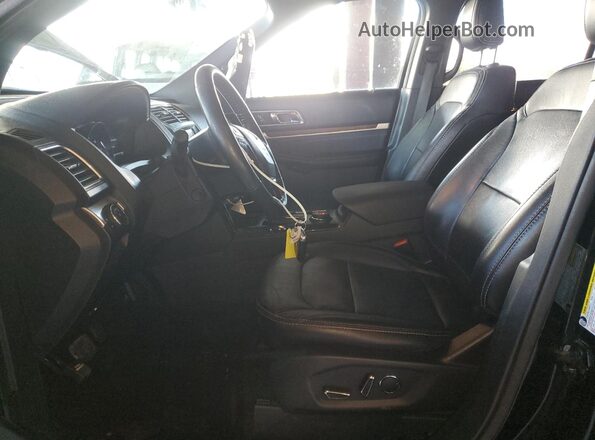 1FM5K8F89JGC16431 2018 FORD FORD EXPLORER Charcoal Вид салону спереду