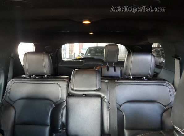 1FM5K8F89JGC16431 2018 FORD FORD EXPLORER Charcoal Вид задніх сидінь