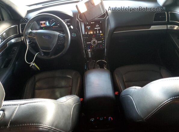 1FM5K8F89JGC16431 2018 FORD FORD EXPLORER Charcoal Вид панелі приладів