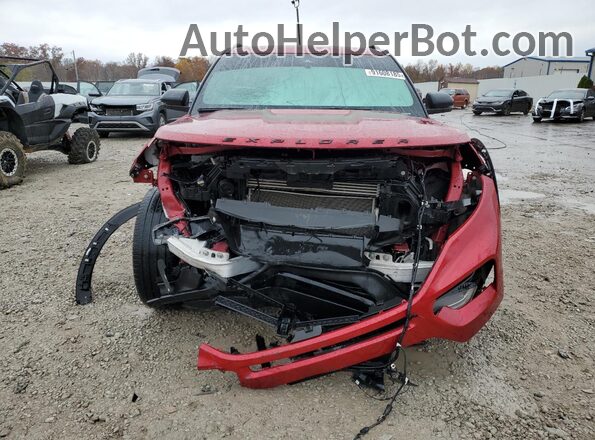 1FM5K8GC1LGD04458 2020 FORD FORD EXPLORER Red Front view