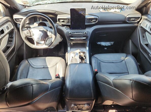 1FM5K8GC5LGA10335 2020 FORD FORD EXPLORER Black Առջևի վահանակի տեսք
