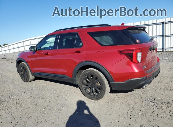 1FM5K8GC6LGA57678 2020 FORD FORD EXPLORER Red Trasero izquierdo