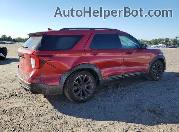 1FM5K8GC6LGA57678 2020 FORD FORD EXPLORER Red Trasero derecho